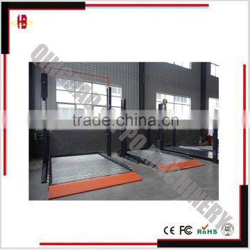 Two Storage Vehicle Two Post Car Parking Lift From Manufacture