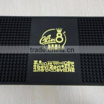 Eco-friendly Custom Pvc Soft Beer Printed Bar Mat photo-2