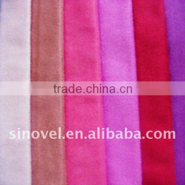 tricot suede fabric