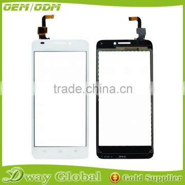 Test Well Touch Screen Digitizer For Huawei G620 G620-L75 C8817L G620-L72 Touch Panel Front Outer glass Lens Black and White