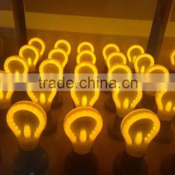 Slim Style Flat Led Bulb Ultra Thin Fashine Flat Design 6w 9w 12w Fiber Led Light