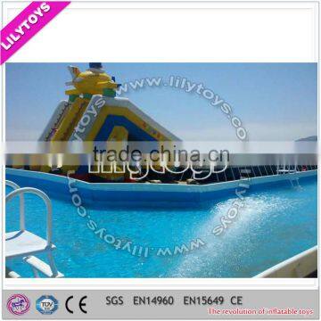 Inflatable Water Park Fro Sea Beach/ Inflatable Amusement Park/steel Pools photo-2