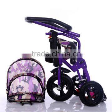 Chinese Supplier Quality 3 Rubber Wheels Kids Tricycle for Sale photo-2