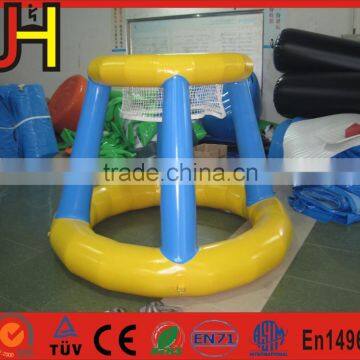 Mini Blue Inflatable Basketball Hoop For Kids Shooting