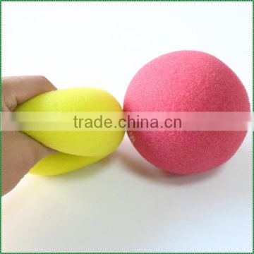 Recycled low density foam hard sponge ball