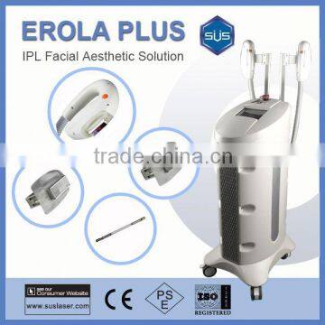 2013 best Hair removal machine S3000 CE/ISO portable ipl&rf electrolysis machine