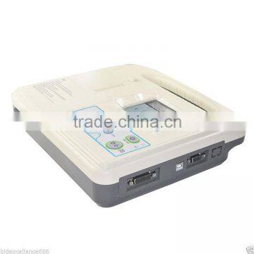 High Quality 3.8 Inch LCD 12-lead ECG Signal One Channel Digital ECG Machine photo-2