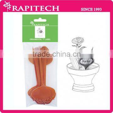 Plastic Gardening Ornamental Pot Plant Tag photo-2