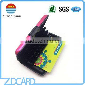 RFID Blocking Aluminum Card Slot Holder Case