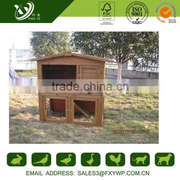 Portable careful workmanship dampproof large wooden rabbit-breeding for sale