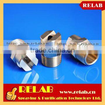 Industrial Surface Washing Treatment SS and Brass Water Jet Flat Fan Nozzle