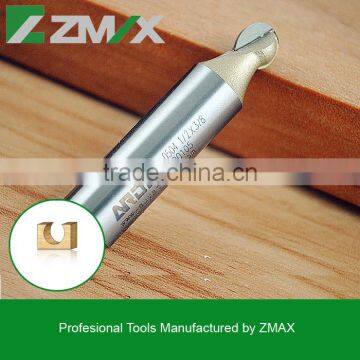 Arden CNC Router Bit 1/4 Round Carving Bit 0504 for Wood/ MDF/ Acrylic