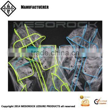 100% EVA Fashion Women Rain Coat Rain Jacket Rain Poncho photo-4