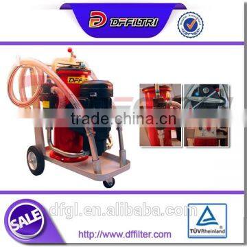 DFFILTRI factory easy operation clean hydraulic oil filter machine LYJ-40 hydraulic oil filter equipment