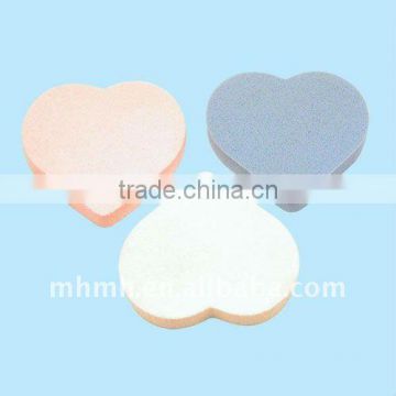 Heart Shape Latex Makeup Sponge Puff