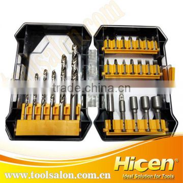 25pcs Masonry Drill and Bits Set