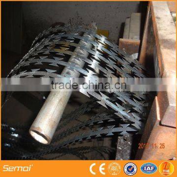 2016 hot sale galvanized bto-22 razor barbed wire