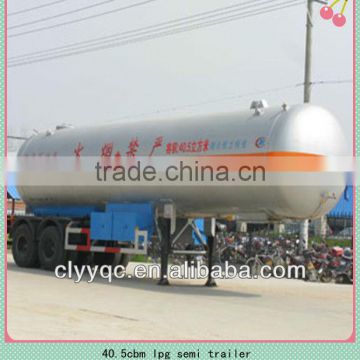 40.5cbm bulk lpg tank semi trailer