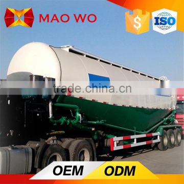 Tri-axle air compressor dry cement tanker, bulk cement trailer