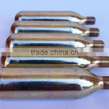 50 CO2 Cartridge 12g UN-threaded C02 12 Gram AIRSOFT Tire Inflator Paintball photo-2