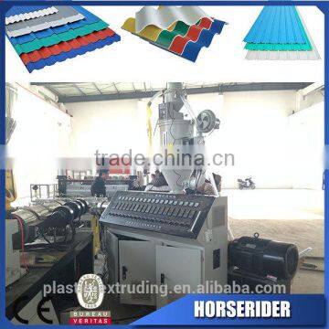 Most Popular Plastic Tile Sheet Plate Roofing Making Machine Producer photo-6