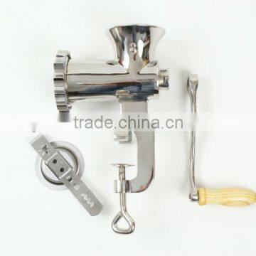 10# Electro Tin Plated Tin Manual Meat Grinder photo-2