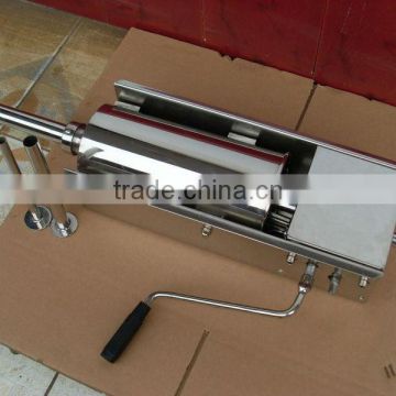 Factory Direct Wholesale Stainless Steel Manual Horizontal Sausage Stuffer,Sausage Filler,Sausage Maker