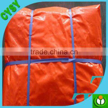Laminated Blue/orange pe Tarps/plastic Poly Tarpaulin With Reinforced Edge and Grommets