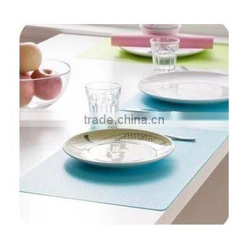 China Products Rounded 11 cm Non-toxic Material Plastic Kitchen Accessories for Sale Eva Black Plastic Coaster photo-2
