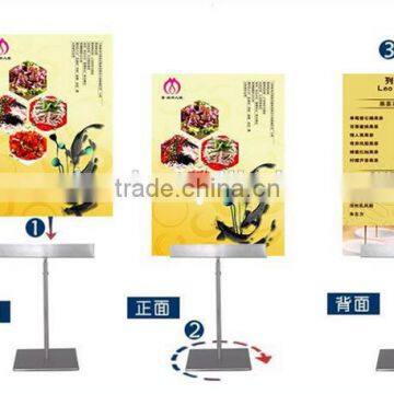 Help You Boost Your Sale!!! Metal Table Menu Stand photo-2