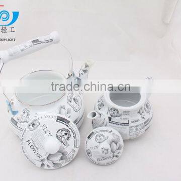 2.4+0.9 L Enamel Kettle photo-4