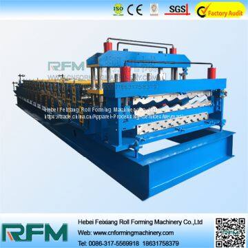 Double layer cold roll forming machine