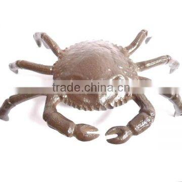 Sea crab aluminum decorative figurine