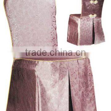 Chinese design Used Ruffled wedding chair cover for sale