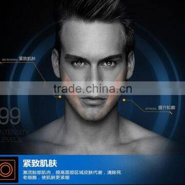 Men Stylish Intelligent Firming Micro Electric Face-lift Massage Machine Smart Facial System Thin Face Tool For Men photo-4