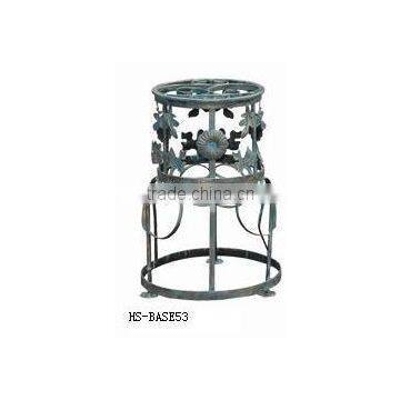 Trade Assurance China Supplier Cast Iron Urn Base Garden Flower Pot Base photo-2