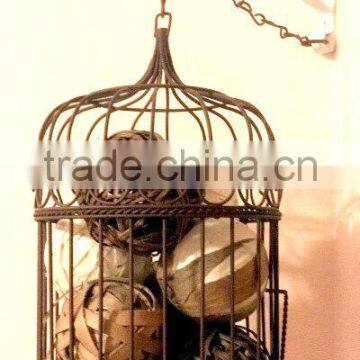 Garden decor metal bird cages, fancy bird cages, Wedding bird cages, Wedding favors, Vintage bird cages for Weddings