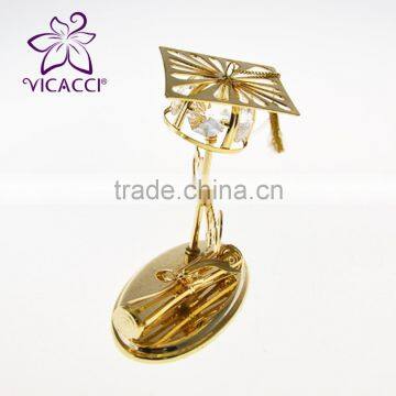 24K Gold Plated Graduation Cap for Gifts photo-3