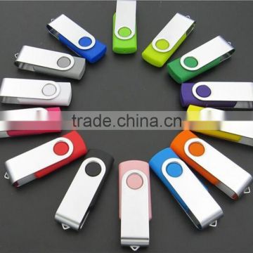 High quality chip 2GB 4GB 8GB 16GB customized logo swivel usb flash drive