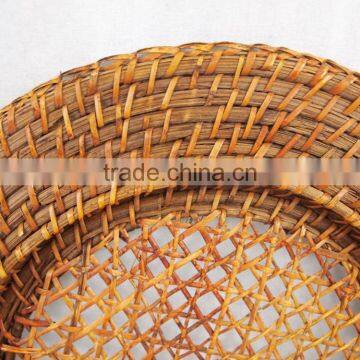 Rattan Charger Plates for Restaurant, Wedding photo-3