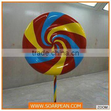 Giant Decorative Lollipop Fiberglass Made For Display photo-4