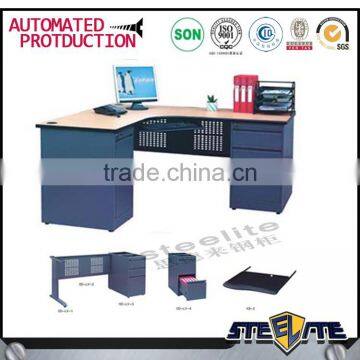 China export office furniture steel sheet computer desk