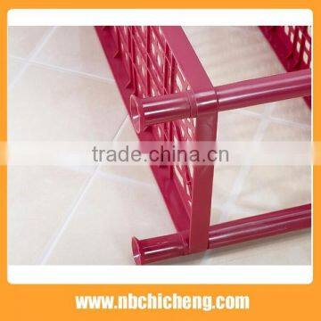 4 Layers Plastic Waterproof Shoe Rack photo-4