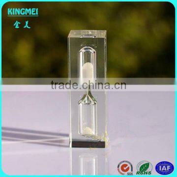 KM-CP02 Hot Sale Pop Acrylic Sand Timer Hourglass photo-2
