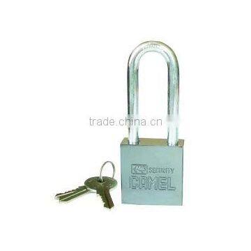 Wholesale Solid Square Stainless Steel Padlock With Chromed Finish and Hardened Steel Shackle photo-2