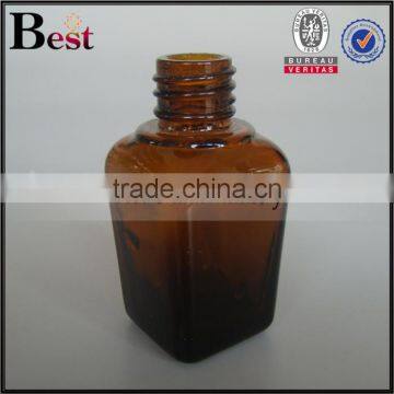 High Quality 30ml Square Glass Bottle Serum 30ml Square Glass Dropper Bottle photo-3