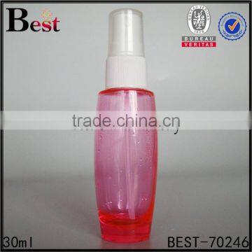 2017 Hot New Products 30ml Empty Pink Purple Cosmetic Fragrance Perfume Spray Plastic Bottle Wholesale photo-2