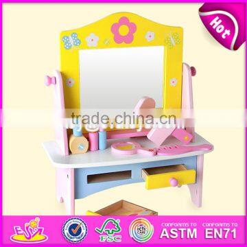 Новый дизайн 2017 года игрушка для имитационного игры - деревянный набор для прически W08H070 photo-3