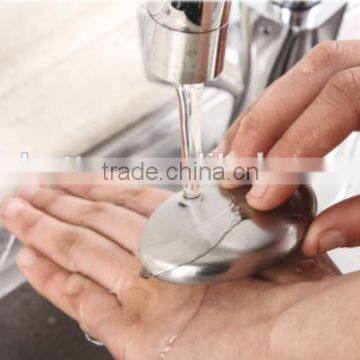 Manufacturer Eco-friendly Metal Stainless Steel Soap Bar With Plastic Holder photo-2