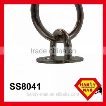 Industrial Safety Marine Hardware Stainless Steel Round Ring Eye Anchor Plate photo-3